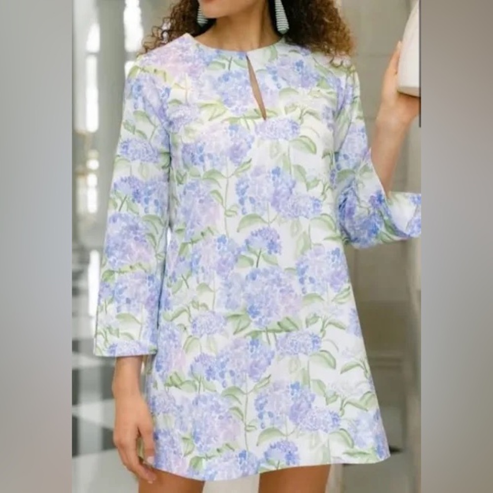 Hill House Mrs. Alice Artemis Hydrangea Dress Like New L